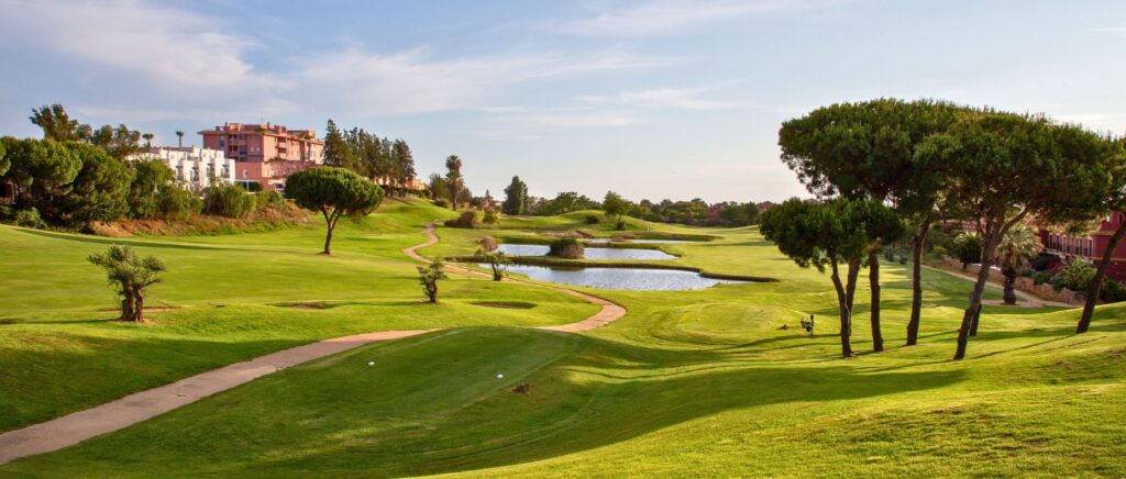 Campo de Golf Islantilla Golf Club de 27 hoyos en Costa de la Luz